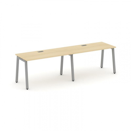 Style Project Рабочая станция 1 сторон. SN-5A.ORS-013 Тиквуд Светлый/Металл Антрацит 2760*700*750 фото 2