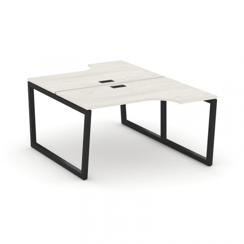 Style Project Рабочая станция эргоном. SN-5T2.DRPA-002 Акация Лорка/Металл Антрацит/Заглушка Пластик фото 6