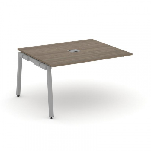 Style Project Проходной наб. элем. перег. стола SN-5A.NSPRG-032 Вяз Благородный/Металл Белый 1180*11 фото 9