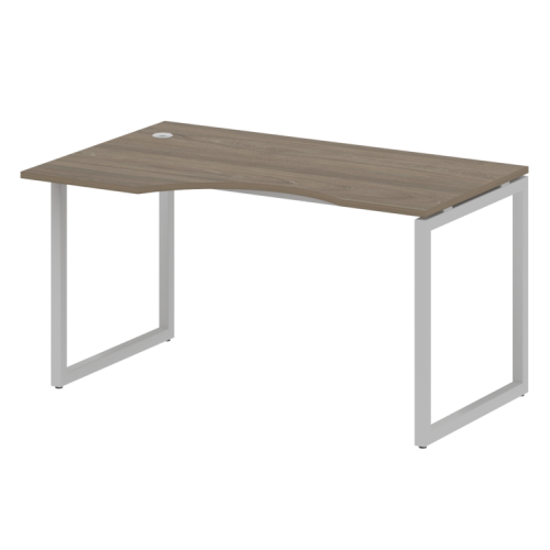 Стол криволинейный левый на О-обр. м/к Metal System Quattro 40БО.СА-2 (L)