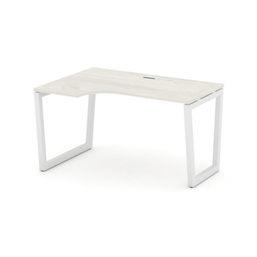 Style Project Стол рабочий эргоном. SN-5T2.SPA-012(L) Акация Лорка/Металл Антрацит/Заглушка Пластик фото 13