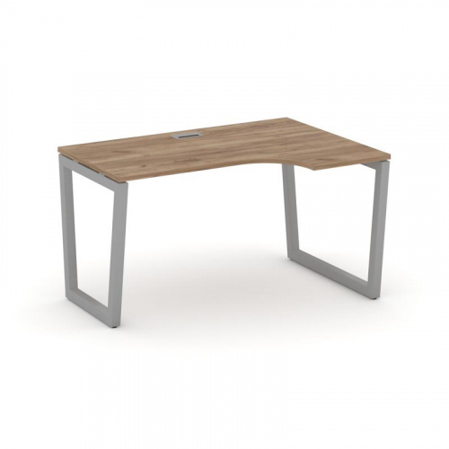 Style Project Стол рабочий эргоном. SN-5T2.SPA-022(R) Акация Лорка/Металл Антрацит/Заглушка Пластик фото 10