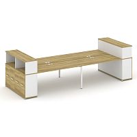 Бенч-система с опорными распашными шкафами Concept CN.DRS-272