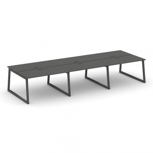 Style Project Рабочая станция 2-х сторон. SN-5T1.DRS-071 Акация Лорка/Металл Антрацит/Заглушка Пласт фото 27