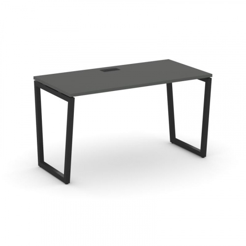 Style Project Стол письменный SN-4T2.SP-014 Акация Лорка/Металл Антрацит/Заглушка Пластик Черный 158 фото 5