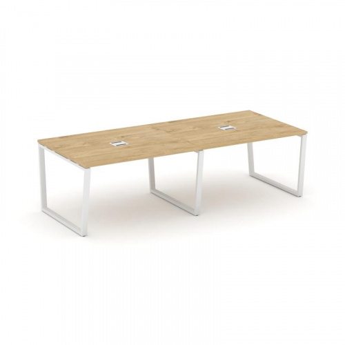 Style Project Стол переговорный SN-6T2.SPRG-044 Акация Лорка/Металл Антрацит/Заглушка Металл Антраци фото 3 Style Project Стол переговорный SN-6T2.SPRG-044 Акация Лорка/Металл Антрацит/Заглушка Металл Антраци фото 3