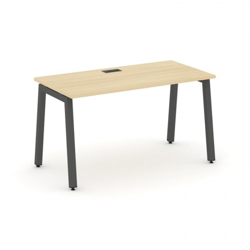 Style Project Стол письменный SN-5A.SP-021 Тиквуд Светлый/Металл Белый 980*800*750 фото 26