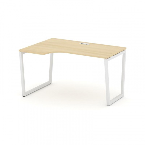 Style Project Стол рабочий эргоном. SN-4T2.SPA-011(L) Акация Лорка/Металл Антрацит/Заглушка Пластик фото 21