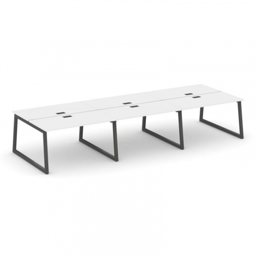 Style Project Рабочая станция 2-х сторон. SN-5T1.DRS-071 Акация Лорка/Металл Антрацит/Заглушка Пласт фото 26