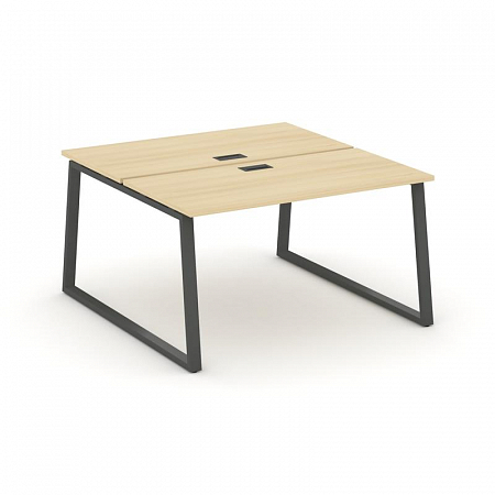 Style Project Рабочая станция 2-х сторон. SN-6T1.DRS-001 Акация Лорка/Металл Антрацит/Заглушка Пласт