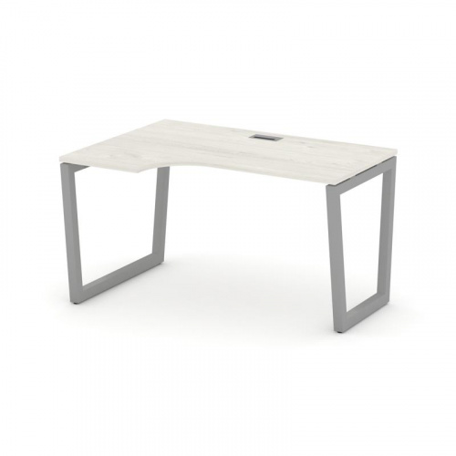 Style Project Стол рабочий эргоном. SN-5T2.SPA-012(L) Акация Лорка/Металл Антрацит/Заглушка Пластик фото 12