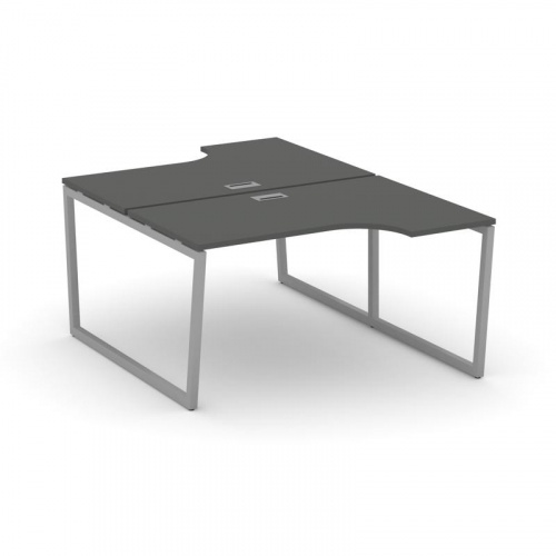 Style Project Рабочая станция эргоном. SN-4T2.DRPA-002 Акация Лорка/Металл Антрацит/Заглушка Пластик фото 17