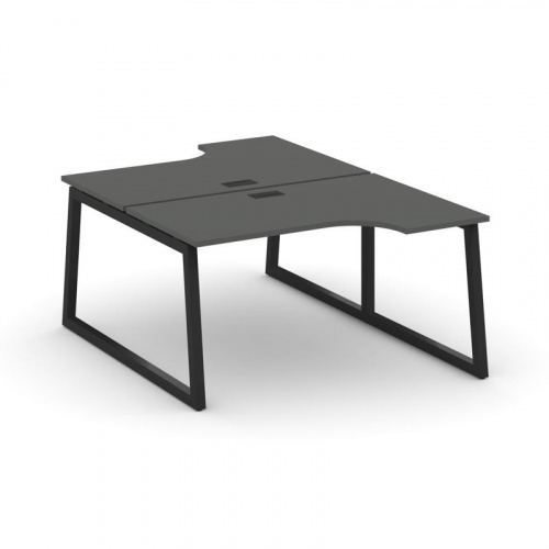 Style Project Рабочая станция эргоном. SN-5T1.DRPA-002 Акация Лорка/Металл Антрацит/Заглушка Пластик фото 6