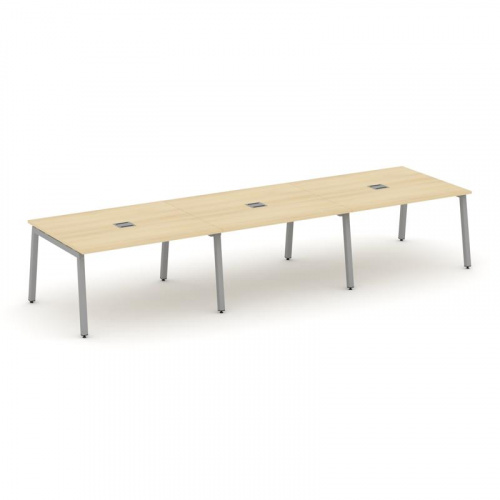 Style Project Стол переговорный SN-5A.SPRG-052 Дуб Табак/Металл Антрацит 3540*1180*750 фото 13