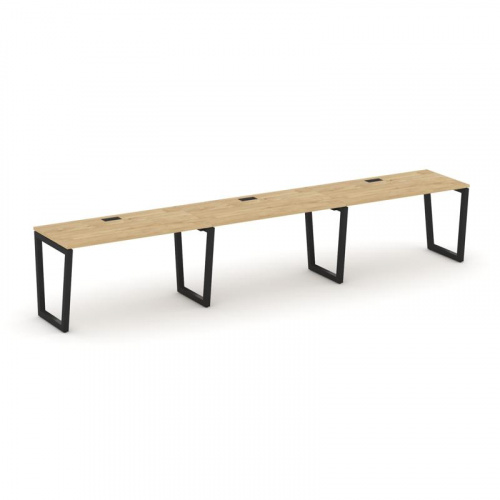 Style Project Рабочая станция 1 сторон. SN-5T2.ORS-051 Акация Лорка/Металл Антрацит/Заглушка Пластик