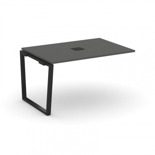 Style Project Проходной наб. элем. перег. стола SN-6T2.NSPRG-002 Акация Лорка/Металл Антрацит/Заглуш фото 4