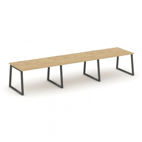 Style Project Стол переговорный SN-6T1.SPRG-021.3 Акация Лорка/Металл Антрацит 2940*980*750 фото 9 Style Project Стол переговорный SN-6T1.SPRG-021.3 Акация Лорка/Металл Антрацит 2940*980*750 фото 9