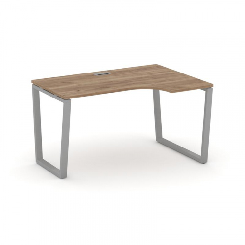 Style Project Стол рабочий эргоном. SN-6T2.SPA-002(R) Акация Лорка/Металл Антрацит/Заглушка Пластик фото 10