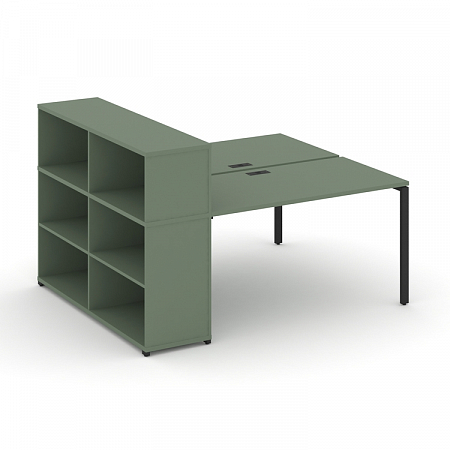 Бенч-система с опорным стеллажом с надставкой Concept CN.DRS-212