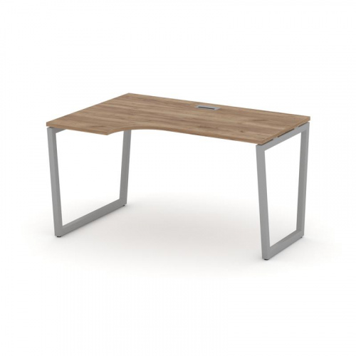 Style Project Стол рабочий эргоном. SN-4T2.SPA-011(L) Акация Лорка/Металл Антрацит/Заглушка Пластик фото 9