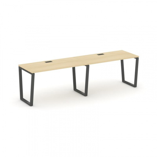 Style Project Рабочая станция 1 сторон. SN-6T2.ORS-011 Акация Лорка/Металл Антрацит/Заглушка Пластик фото 28