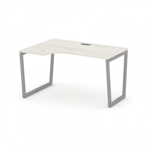 Style Project Стол рабочий эргоном. SN-4T2.SPA-011(L) Акация Лорка/Металл Антрацит/Заглушка Пластик фото 11