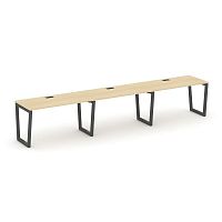 Style Project Рабочая станция 1 сторон. SN-5T2.ORS-041 Акация Лорка/Металл Антрацит/Заглушка Пластик