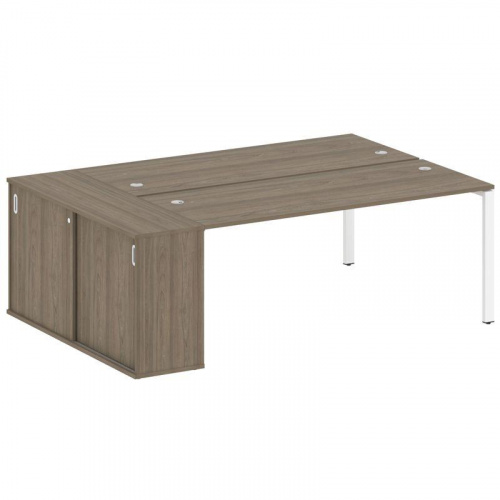 Бенч-система с шкафом-купе на П-обр. м/к Metal System БП.РС-СШК-1.5 фото 15