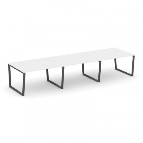 Style Project Стол переговорный SN-6T2.SPRG-052.3 Акация Лорка/Металл Антрацит 3540*1180*750 фото 26