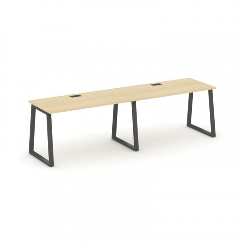 Style Project Рабочая станция 1 сторон. SN-6T1.ORS-002 Акация Лорка/Металл Антрацит/Заглушка Пластик фото 28