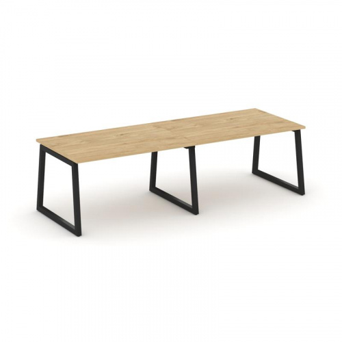 Style Project Стол переговорный SN-5T1.SPRG-014.3 Акация Лорка/Металл Антрацит 3160*980*750 фото 2