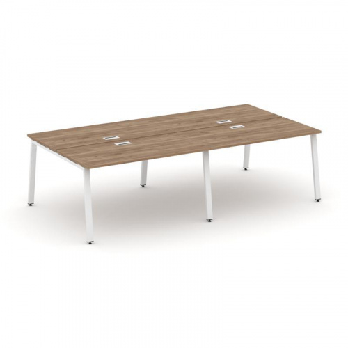 Style Project Рабочая станция 2-х сторон. SN-6A.DRS-044 Дуб Наварра/Металл Белый 3160*1432*750 фото 26