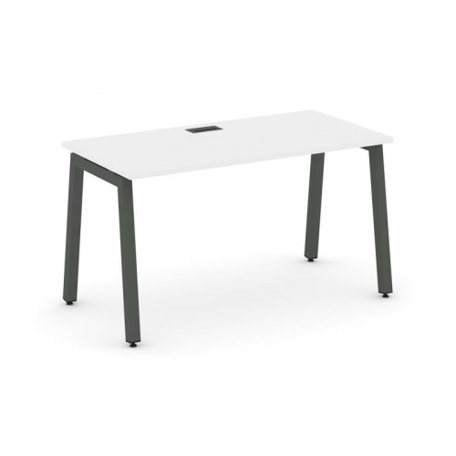 Style Project Стол письменный SN-5A.SP-021 Тиквуд Светлый/Металл Белый 980*800*750 фото 23