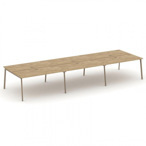 Бенч-система на 6 мест Estetica ES.D.RS-6.4-LP фото 2