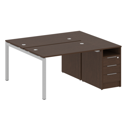 Бенч-система с тумбой на П-обр. м/к Metal System Quattro 50БП.РС-СТП-2.2 фото 9