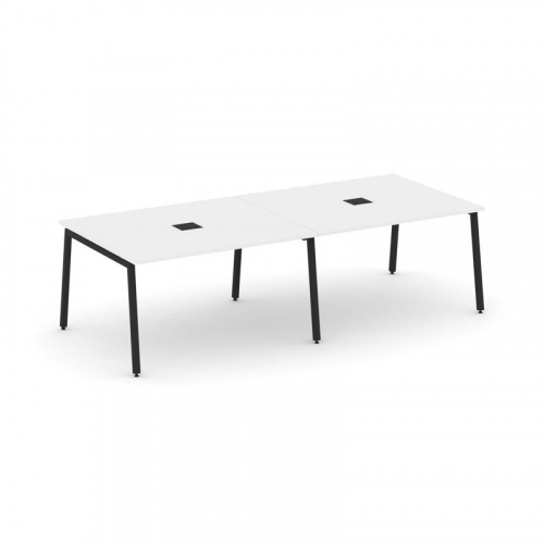 Style Project Стол переговорный SN-4A.SPRG-043 Акация Лорка/Металл Антрацит 2760*1180*750 фото 10