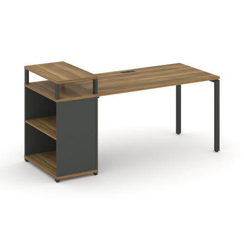 Стол офисный с опорным стеллажом Concept CN.SP-208