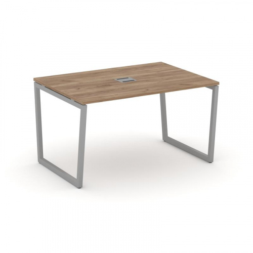 Style Project Стол переговорный SN-4T2.SPRG-002 Акация Лорка/Металл Антрацит/Заглушка Металл Антраци фото 9