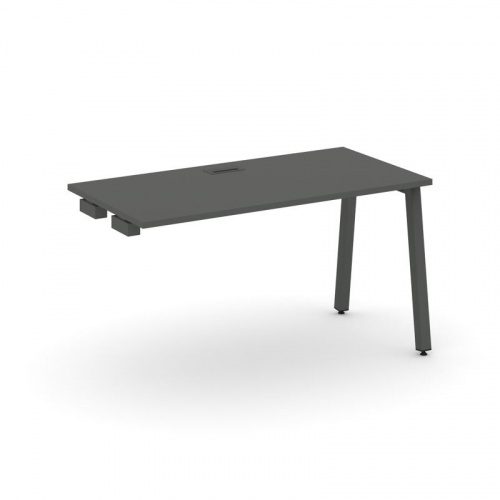 Style Project Стол-приставка к опор. элем. SN-5A.OPRS-024 Дуб Наварра/Металл Белый 1580*800*750 фото 23