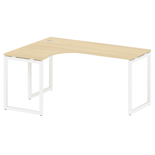 Стол криволинейный левый на О-обр. м/к Metal System Quattro 40БО.СА-4 (L) фото 15