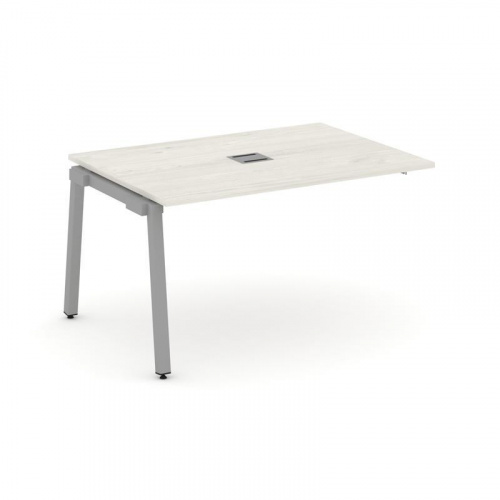 Style Project Проходной наб. элем. перег. стола SN-5A.NSPRG-003 Акация Лорка/Металл Белый 1380*980*7 фото 5