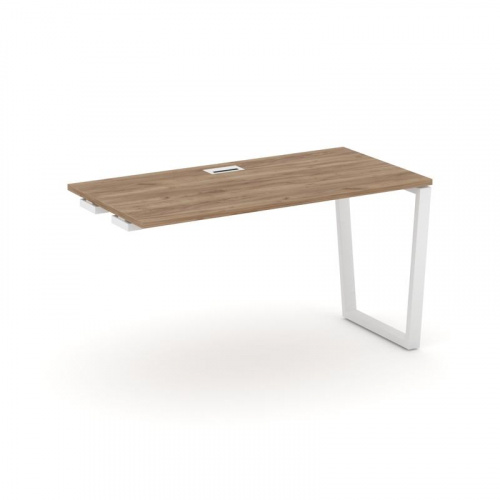 Style Project Стол-приставка к опор. элем. SN-6T2.OPRS-011 Акация Лорка/Металл Антрацит/Заглушка Пла фото 11