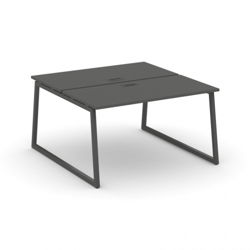 Style Project Рабочая станция 2-х сторон. SN-4T1.DRS-012 Акация Лорка/Металл Антрацит/Заглушка Пласт фото 14