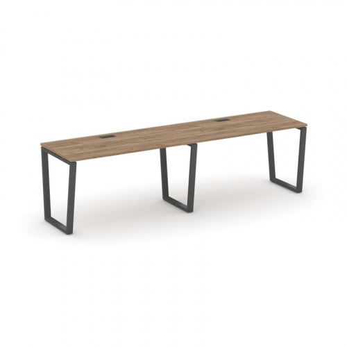 Style Project Рабочая станция 1 сторон. SN-6T2.ORS-011 Акация Лорка/Металл Антрацит/Заглушка Пластик фото 23