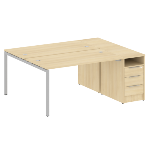 Бенч-система с тумбой на П-обр. м/к Metal System Quattro 40БП.РС-СТП-2.3 фото 14