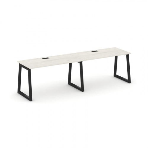 Style Project Рабочая станция 1 сторон. SN-5T1.ORS-021 Акация Лорка/Металл Антрацит/Заглушка Пластик фото 6