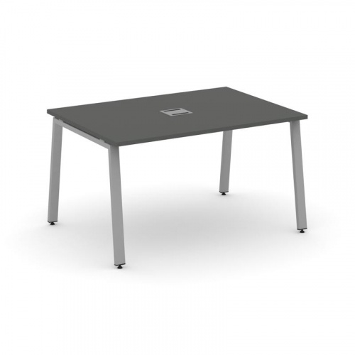 Style Project Стол переговорный SN-6A.SPRG-003 Дуб Табак/Металл Белый 1380*980*750 фото 9