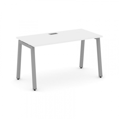 Style Project Стол письменный SN-5A.SP-021 Тиквуд Светлый/Металл Белый 980*800*750 фото 3