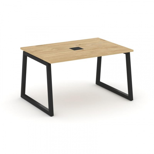 Style Project Стол переговорный SN-5T1.SPRG-004 Акация Лорка/Металл Антрацит/Заглушка Металл Антраци