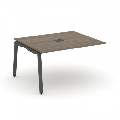 Style Project Проходной наб. элем. перег. стола SN-6A.NSPRG-034 Дуб Наварра/Металл Белый 1580*1180*7 фото 25